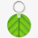 Green Leaf Keychain