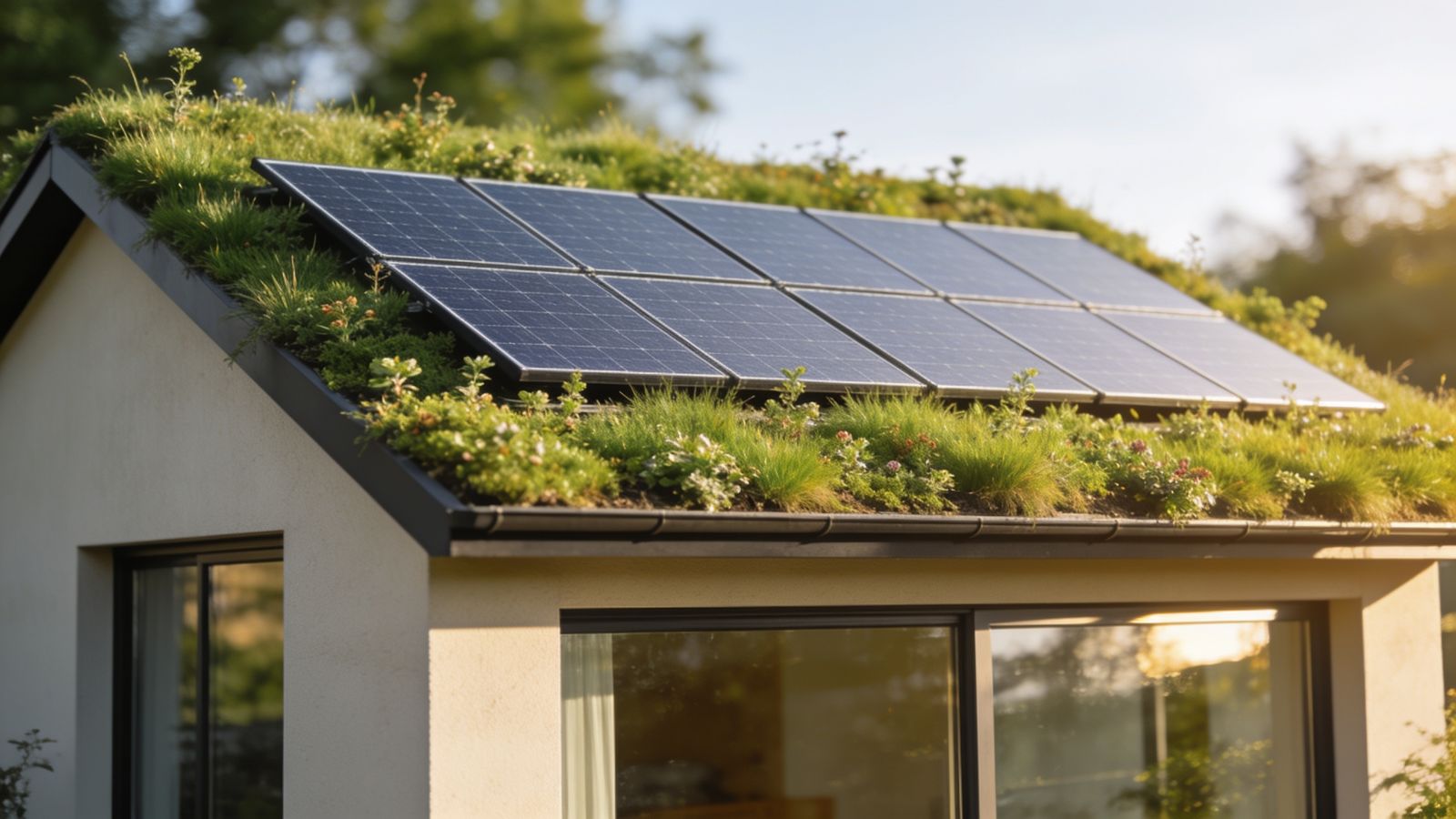 Photo of a sustainable building