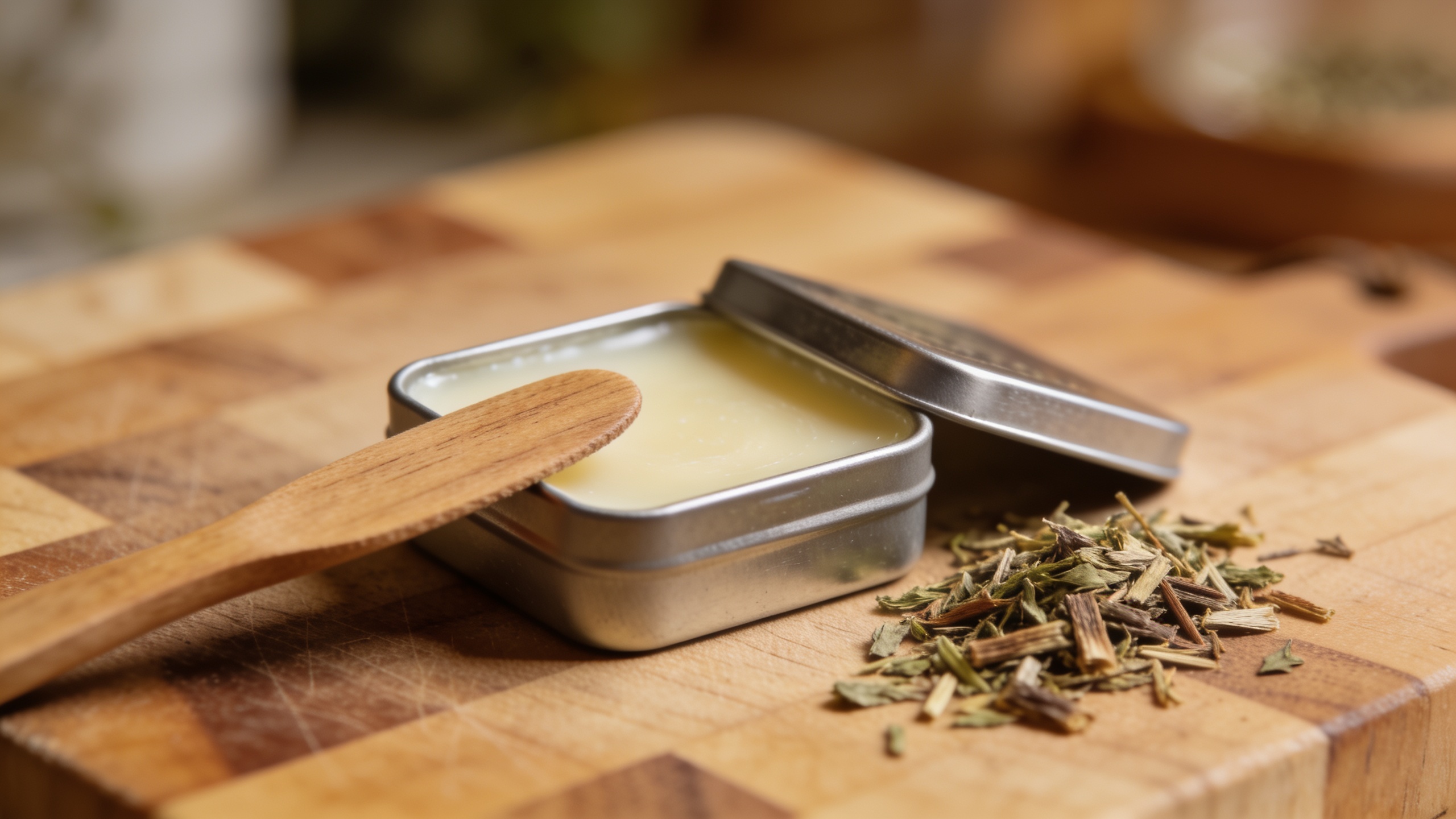 Photo of a basic massage liniment oil