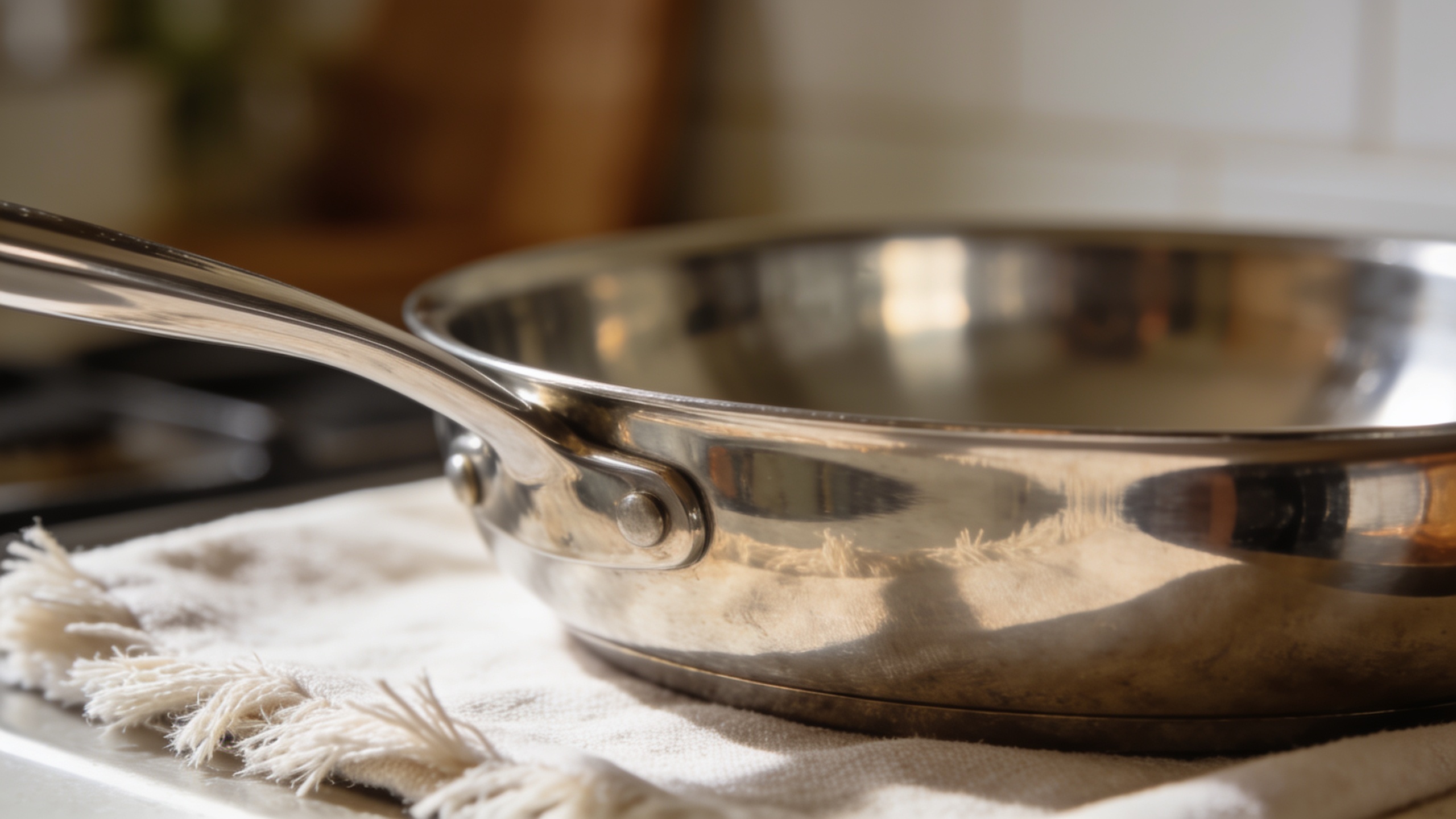 Photo of a shining copper pot